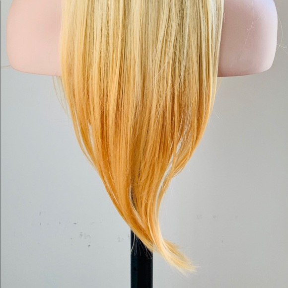 Gorgeous Blonde Auburn Versatile 13x4 Lace Front Synthetic Wig - Picture 11 of 15